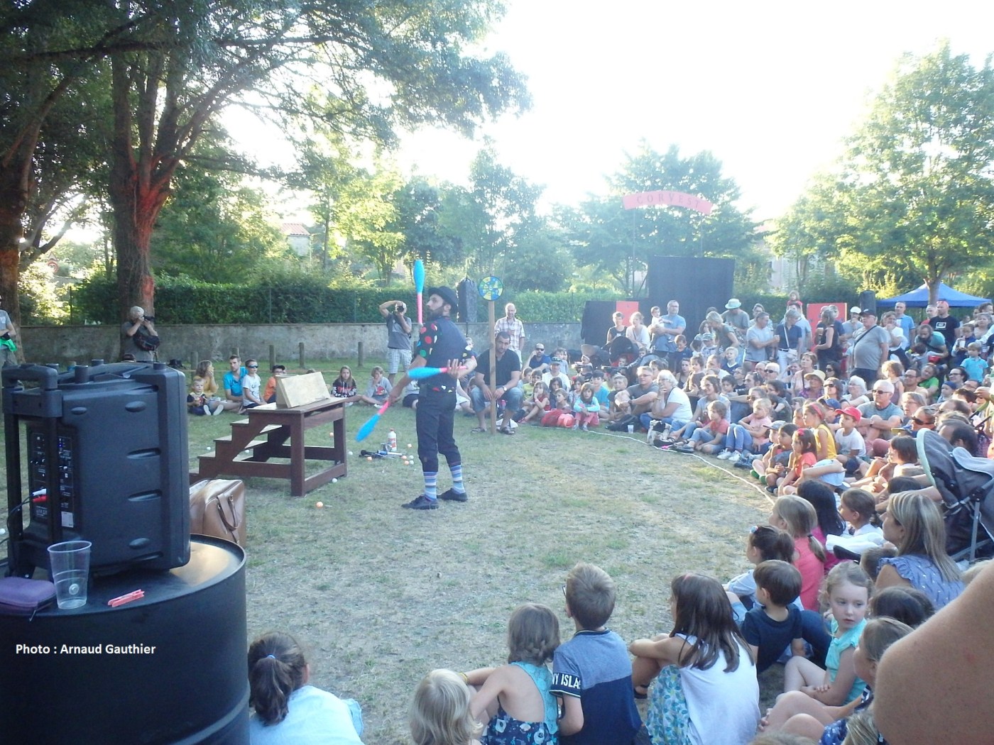 Bagongo, spectacle de la compagnie Conta Quattro